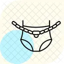 Waist Chain Waistchain Belt Icon