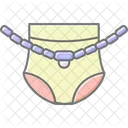 Waist Chain Waistchain Belt Icon