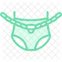 Waist Chain Waistchain Belt Icon