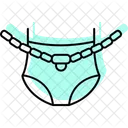 Waist Chain Waistchain Belt Icon