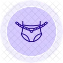 Waist Chain Waistchain Belt Icon
