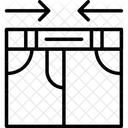 Waist Garment Measurement Tailoring Icon