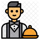 Waiter Avatar Occupation Icon