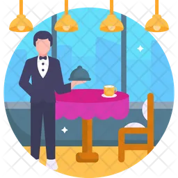 Waiter  Icon