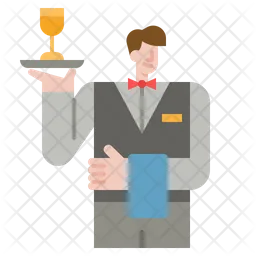 Waiter  Icon