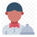 Waiter Avatar Profession Icon