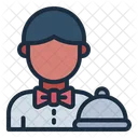 Waiter Avatar Profession Icon