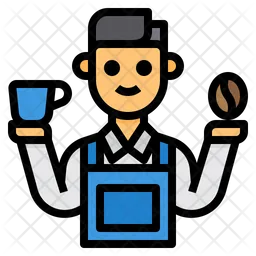 Waiter Man  Icon