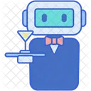 Waiter Robot  Symbol