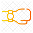 Waiting Punctual Hand Watch Icon