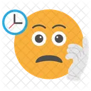 待つ、待つ、時間 アイコン