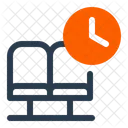 Waiting Area Building Blueprint Icon