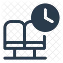 Waiting Area Building Blueprint Icon