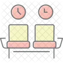 Waiting Chair Waitingchair Chair Icon