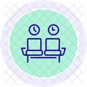 Waiting Chair Waitingchair Chair Icon