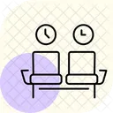 Waiting Chair Waitingchair Chair Icon