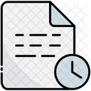 Waiting Document File Icon