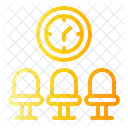 Waiting Room Seats Arrival Icon
