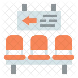 Waiting Seat  Icon