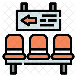 Waiting Seat  Icon