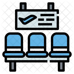 Waiting Seats  Icon