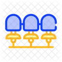 Laundry Service Seats Icon