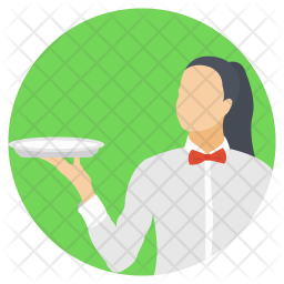 Waitress Icon