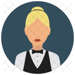 Waitress  Icon