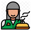 Waitress  Icon
