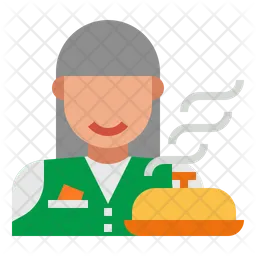 Waitress  Icon