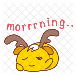 Wake Emoji Icon