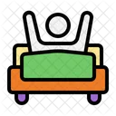 Wake Up Get Up Bed Room Icon