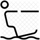 Wake Boarding Wasser Symbol