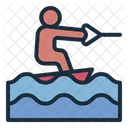 Wakeboarden Wakeboard Wassersport Symbol