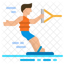 Wakeboarden  Symbol