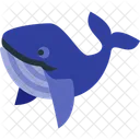 Wal Tier Fisch Symbol