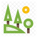 Wald Baume Holz Symbol