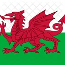 Wales Flag Country Icon