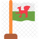 Wales Flag Country Icon