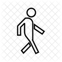 Walk Sharp Step Icon