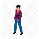 Walk Woman Woman Female Icon