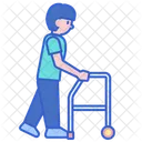 Walker Walking Disability Icon