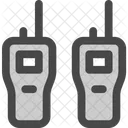 Walkie Talkies Funkgerate Kabellos Symbol