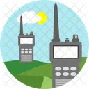 Walkie Talkie Wireless Connection Icon