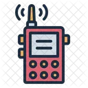 Walkie Talkie Communication Transmitter Icon