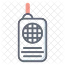 Portable Walkie Talkie Wireless Mobile Radio Icon