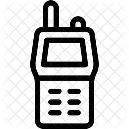 Walkie Talkie Icon Of Line Style Available In Svg Png Eps Ai Icon Fonts