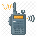 Walkie Talkie Handheld Communication Icon