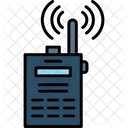 Walkie Talkie Antenna Transceiver Icon