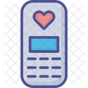 Walkie Talkie Corazon Corazon Amor Icono